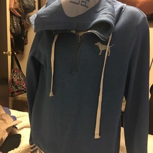 PINK hoody size Small, blue